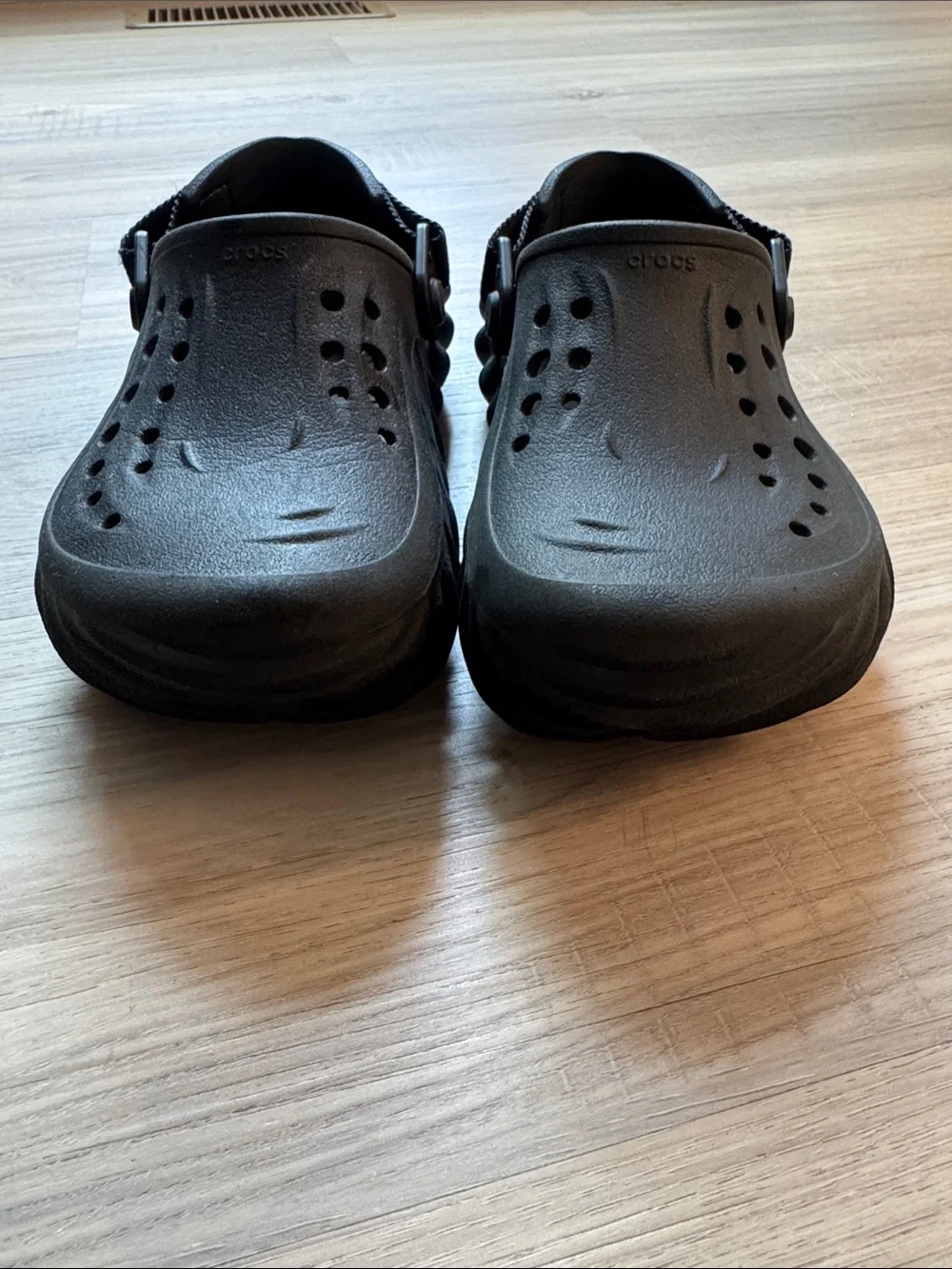 CROCS Kids Black echo clogs
